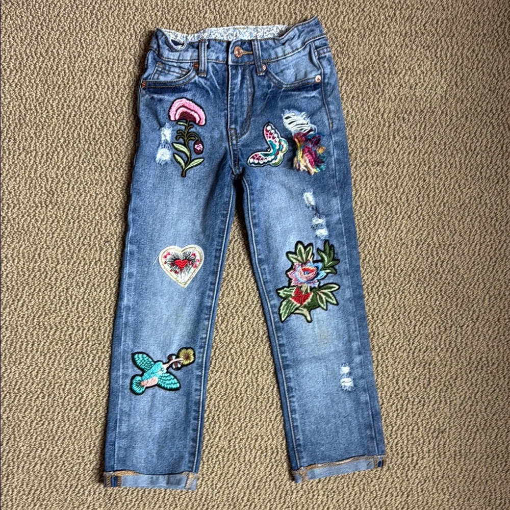 Hannah Banana Floral Denim